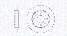 BRAKE DISC-MAGNETI MARELLI-361302040169