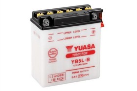 Батарея аккумуляторная Yuasa 12В 5Ач 60A(EN) R+-YUASA-YB5LB