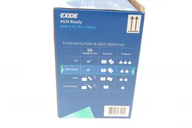 Стартерная аккумуляторная батарея-EXIDE-AGM1210-3