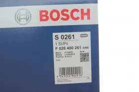 Повітряний фільтр-BOSCH-F026400261-5