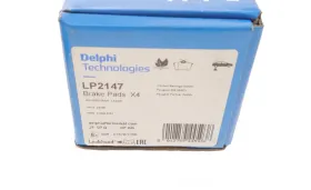 Комплект тормозных колодок, дисковый тормоз-DELPHI-LP2147-4