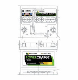 VBY1 MOTORQUIP Батарея аккумуляторная