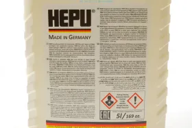 Антифриз HEPU G11 FULL CONCENTRATE YELLOW (Канистра 5л)-HEPU-P999YLW005-3