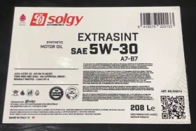 Олива моторна EXTRASINT SAE 5W-30 A7-B7 (208 L)-SOLGY-504014