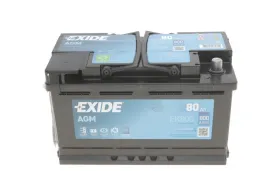 АКБ 6СТ-80 R+ (пт800) (необслуж) (315х175х192) AGM Exide (Start/Stop)-EXIDE-EK800-4