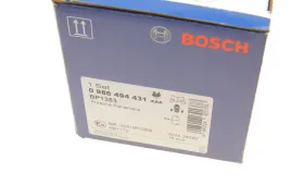 Комплект тормозных колодок, дисковый тормоз-BOSCH-0986494431-7