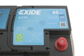 Акумулятор-EXIDE-EK600-4