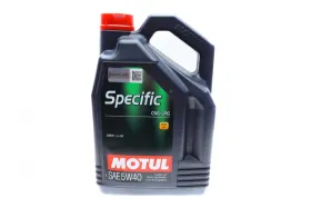 MOTUL SPECIFIC CNG/LPG 5W-40  5 л. 854051-MOTUL-854051