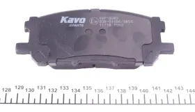 Комплект тормозных колодок, дисковый тормоз-KAVO PARTS-KBP9080-2