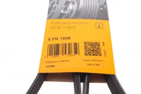 Continental доржковий пас-CONTINENTAL-6PK1698-1