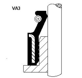 Сальник клапану 6X8,8X9,5-CORTECO-49472882-2