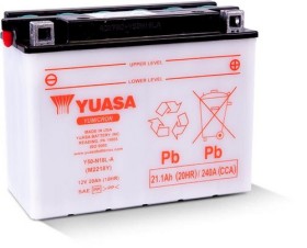 Батарея аккумуляторная Yuasa 12В 20Ач 260A(EN) R+-YUASA-Y50N18LA