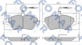 Комплект тормозных колодок-FOMAR FRICTION-FO934981-1