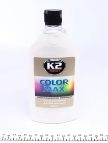 Поліроль восковий для кузова відтіняючий білий / K2 PERFECT COLOR MAX WHITE 500ML-K2-K025BI-1