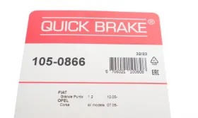 Комплект пружинок колодок стояночного гальма-QUICK BRAKE-1050866-1