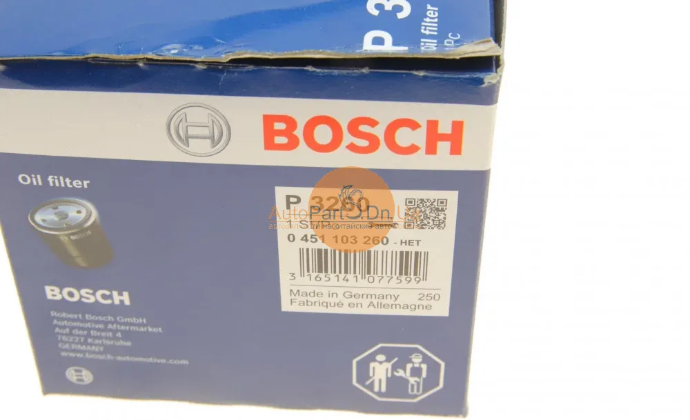 Фільтр масляний Bosch 0 451 103 260-BOSCH-0451103260-3