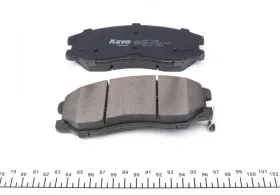 Комплект тормозных колодок, дисковый тормоз-KAVO PARTS-KBP1009-1