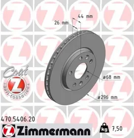 Тормозной диск-ZIMMERMANN-470540620-5