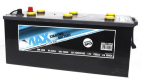 0608-03-1008Q 4 MAX Батарея аккумуляторная 4max Ecoline 12В 200Ач 1000A(EN) L+
