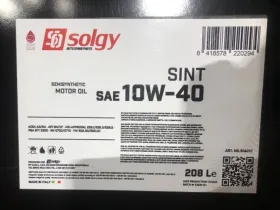 Олива моторна SINT SAE 10W-40 (208 L)-SOLGY-504031