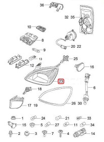 Стекла фар Chery Tiggo T11-3772010 * T11-3772010AB * T11-3772020 * T11-3772020AB-CHERY-T113772010T113772010ABT113772020T113772020AB-1