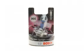 ЛАМПА РОЗЖАР. Plus 200 Gigalight H4 / *1-BOSCH-1987301144-2