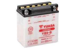 Батарея аккумуляторная Yuasa 12В 9Ач 100A(EN) L+-YUASA-YB9B