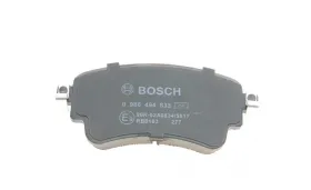 Гальмівні колодки дискові-BOSCH-0986494833-5