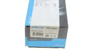 Комплект тормозных колодок, дисковый тормоз-KAVO PARTS-KBP6559-1