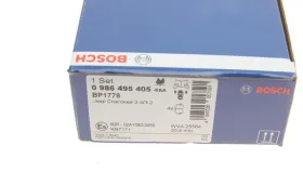 BOSCH ДИСКОВI КОЛОДКИ ПЕРЕДНI-BOSCH-0986495405-1