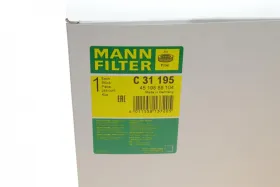 Воздушный фильтр-MANN-FILTER-C31195-3