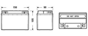 EK091 EXIDE Аккумулятор