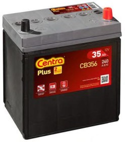 Батарея аккумуляторная Centra Plus 12В 35Ач 240A(EN) R+-CENTRA-CB356