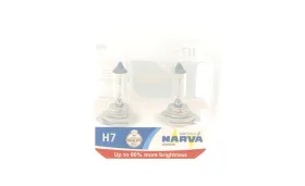 ЛАМПА H7 RP 90 BOX 2 ШТ. 12V 55W PX26D-NARVA-480472100-1