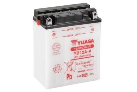 Батарея аккумуляторная Yuasa 12В 12Ач 165A(EN) L+-YUASA-YB12AA