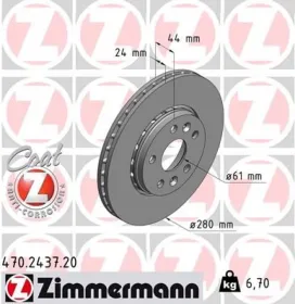 Тормозной диск-ZIMMERMANN-470243720-2